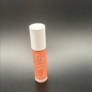 Flower Liquid Lipstick — Vibrant Coral-Orange Shade